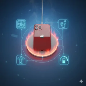 How To Fix iPhone 12 Overheating Issue with prevention methods illustration