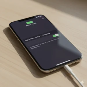 Optimized Battery Charging enabled for the fastest way to charge iPhone 12 Pro safely