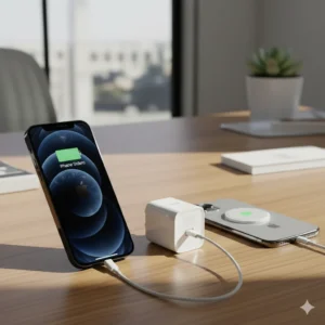 Wired vs wireless comparison of the fastest way to charge iPhone 12 Pro