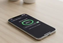 How To Maintain iPhone 12 Battery Health showing Battery Health & Charging screen at 90% maximum capacity.