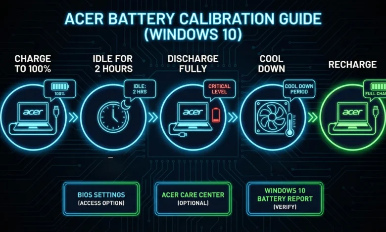 How to Perform Acer Battery Calibration in Windows 10