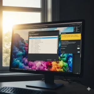 Why is my monitor color calibration not working because of ICC profile conflict