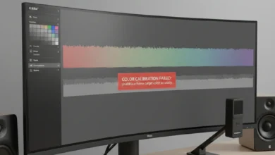 Why is my monitor color calibration not working showing incorrect colors and calibration error
