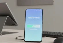 How to reset Samsung S22 for calibration using system reset and calibration settings