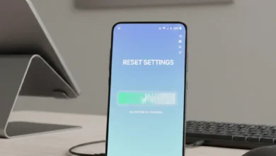 How to reset Samsung S22 for calibration using system reset and calibration settings