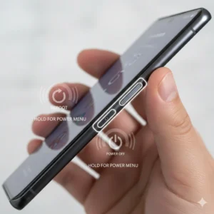 Soft reset Samsung S22 for calibration issues using power cycle method