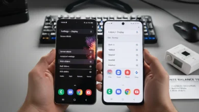 Fixing white balance issues on a top-tier Android handset