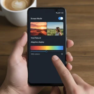 Most white balance complaints come from users running Vivid mode at maximum saturation without realizing it pushes warm tones aggressively.