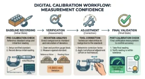 step by step instrument calibration workflow and verification process